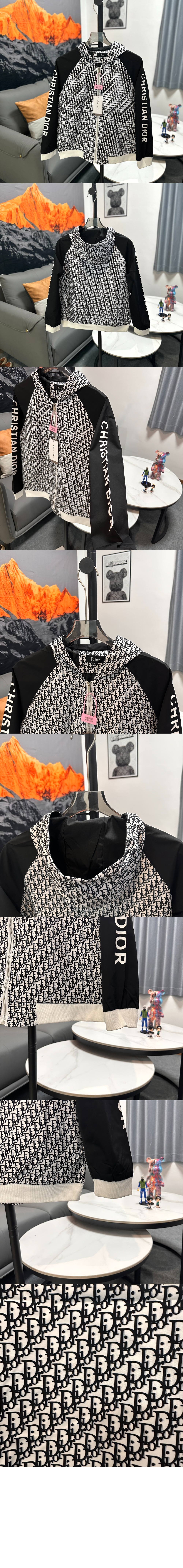 미러급레플리카사이트 | 명품레플리카 전문 쇼핑몰  | 퍼스트원 - 로고 프린트 재킷 > 디올