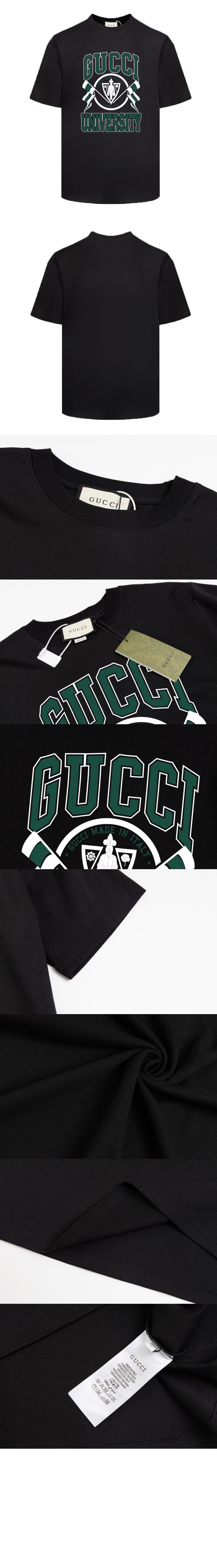 미러급레플리카사이트 | 명품레플리카 전문 쇼핑몰  | 퍼스트원 - 로고 프린트 반팔 > 구찌