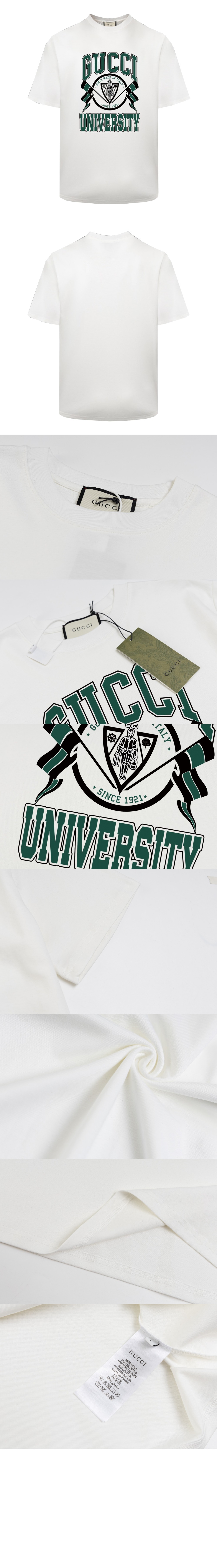 미러급레플리카사이트 | 명품레플리카 전문 쇼핑몰  | 퍼스트원 - 로고 프린트 반팔 > 구찌