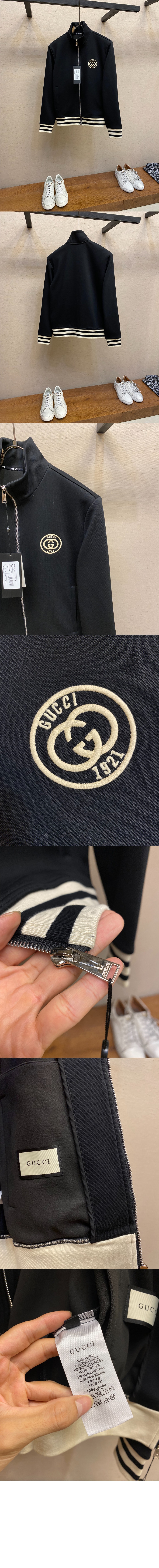 미러급레플리카사이트 | 명품레플리카 전문 쇼핑몰  | 퍼스트원 - 로고 프린트 재킷 > 구찌