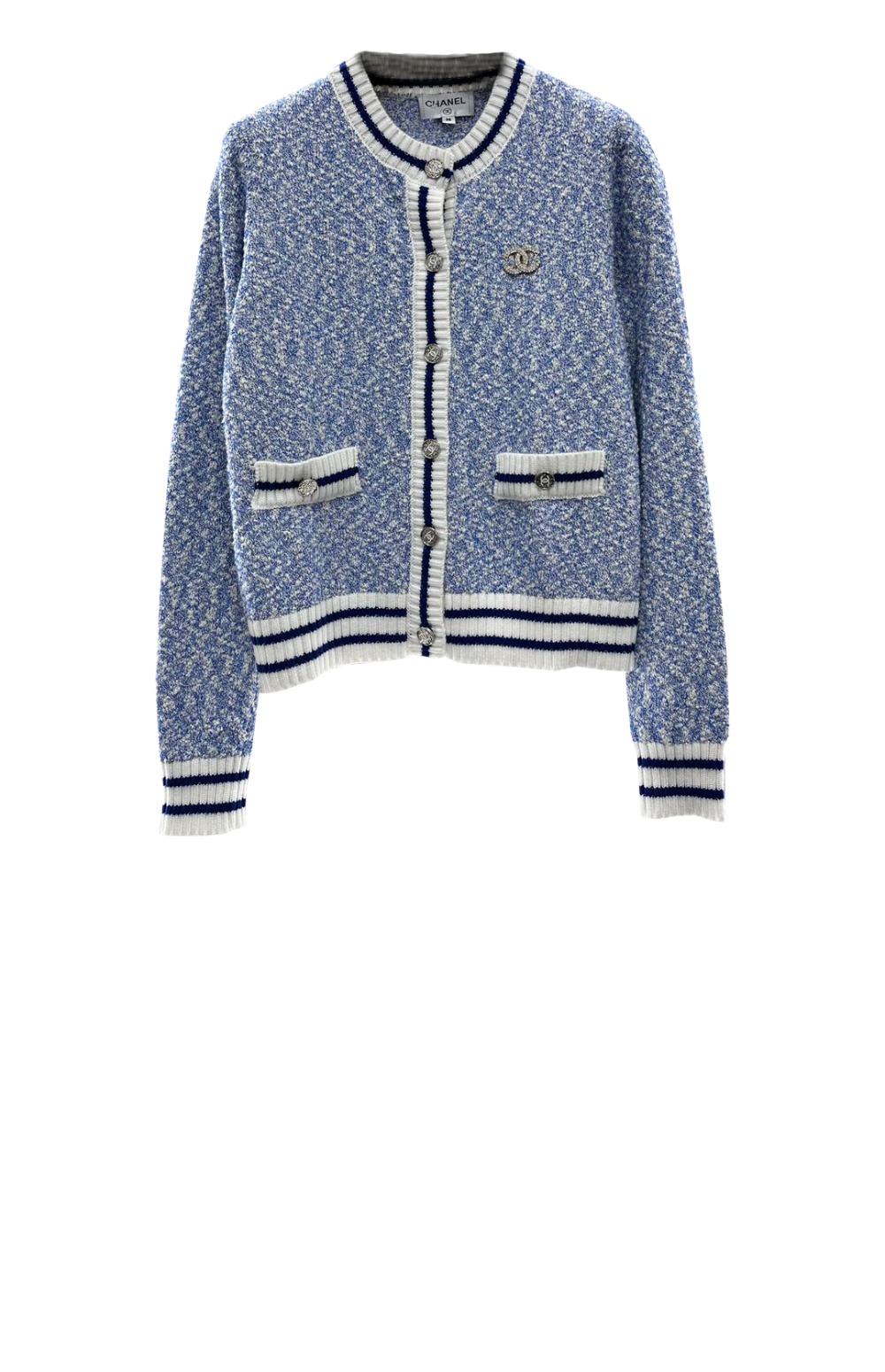 미러급레플리카사이트 | 명품레플리카 전문 쇼핑몰  | 퍼스트원 - 로고 니트 코트 > 샤넬