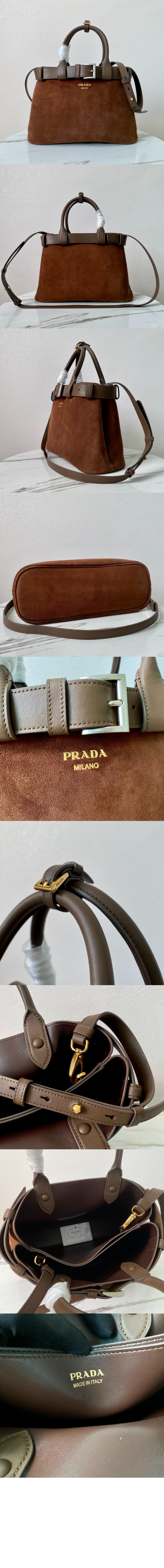 미러급레플리카사이트 | 명품레플리카 전문 쇼핑몰  | 퍼스트원 - 버클 미디움 스웨이드백 1BA434 > 프라다