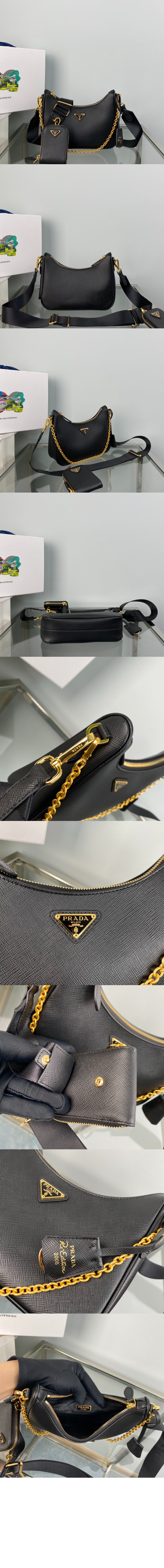 미러급레플리카사이트 | 명품레플리카 전문 쇼핑몰  | 퍼스트원 - 프라다 리에디션 가죽 숄더백 1BH204 > 프라다