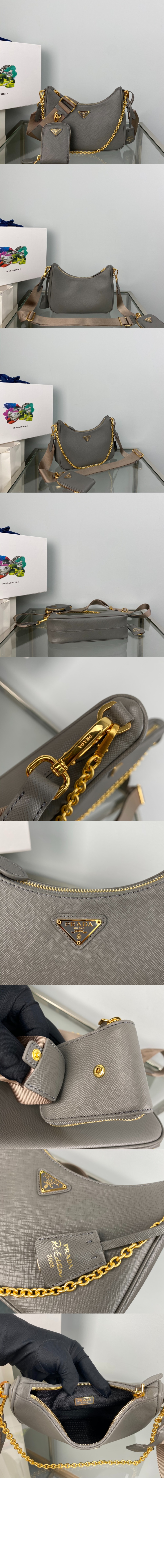 미러급레플리카사이트 | 명품레플리카 전문 쇼핑몰  | 퍼스트원 - 프라다 리에디션 가죽 숄더백 1BH204 > 프라다
