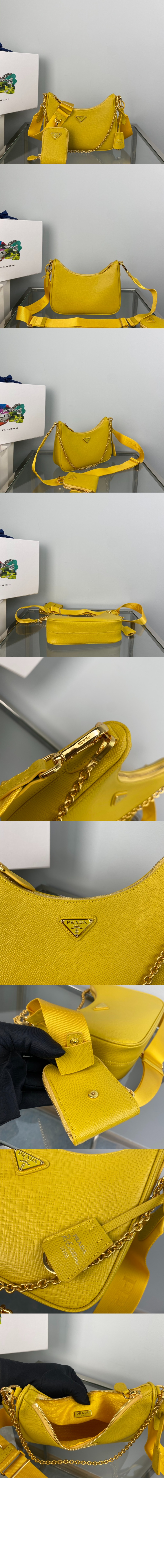 미러급레플리카사이트 | 명품레플리카 전문 쇼핑몰  | 퍼스트원 - 프라다 리에디션 가죽 숄더백 1BH204 > 프라다