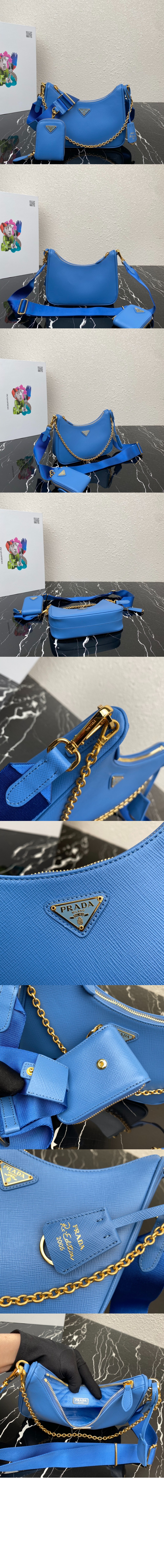 미러급레플리카사이트 | 명품레플리카 전문 쇼핑몰  | 퍼스트원 - 프라다 리에디션 가죽 숄더백 1BH204 > 프라다