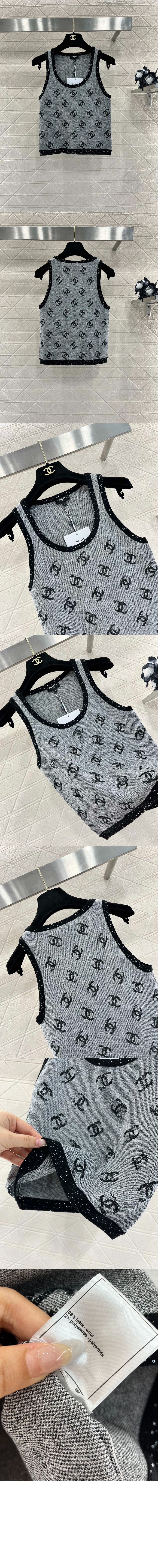 미러급레플리카사이트 | 명품레플리카 전문 쇼핑몰  | 퍼스트원 - 프린트 니트 톱 > 샤넬