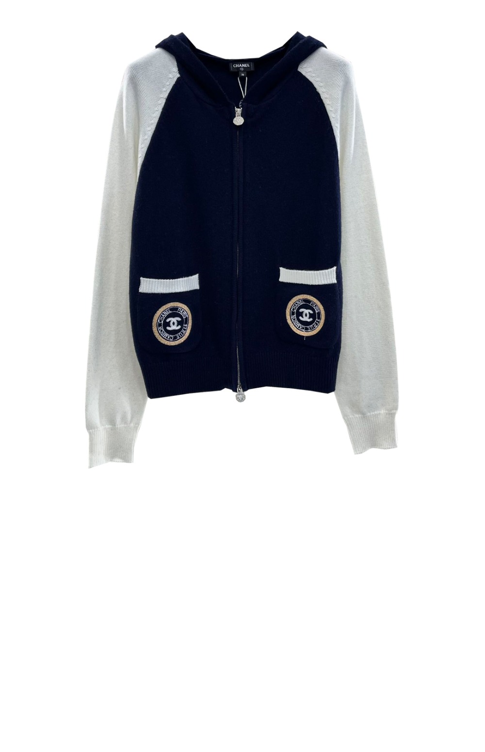 미러급레플리카사이트 | 명품레플리카 전문 쇼핑몰  | 퍼스트원 - 로고 니트 코트 > 샤넬