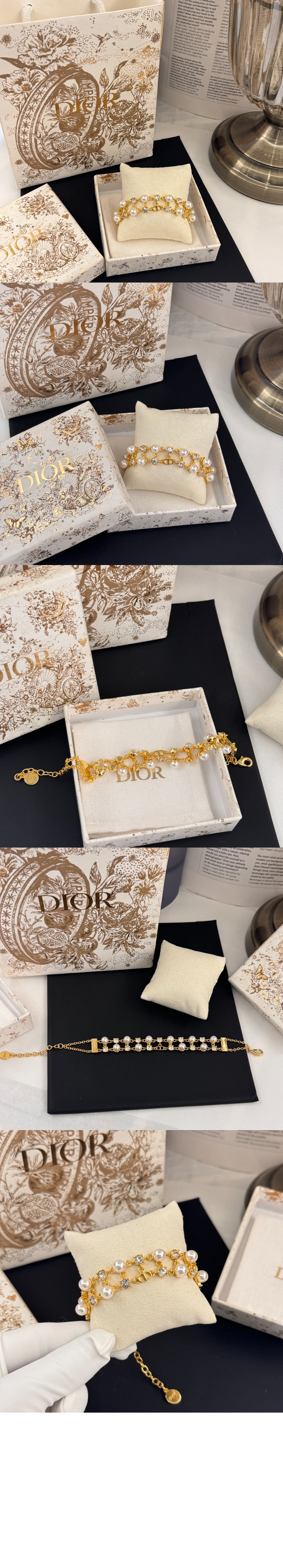 미러급레플리카사이트 | 명품레플리카 전문 쇼핑몰  | 퍼스트원 - 쁘띠 CD 트레져 팔찌 B2511 > 디올