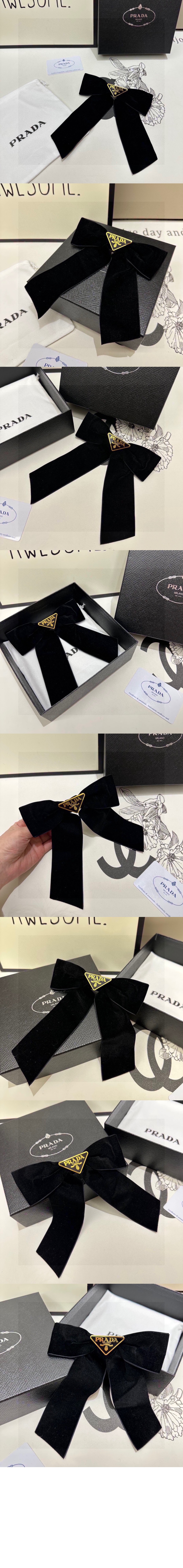 미러급레플리카사이트 | 명품레플리카 전문 쇼핑몰  | 퍼스트원 - 벨벳 헤어 클립 1IF154 > 프라다