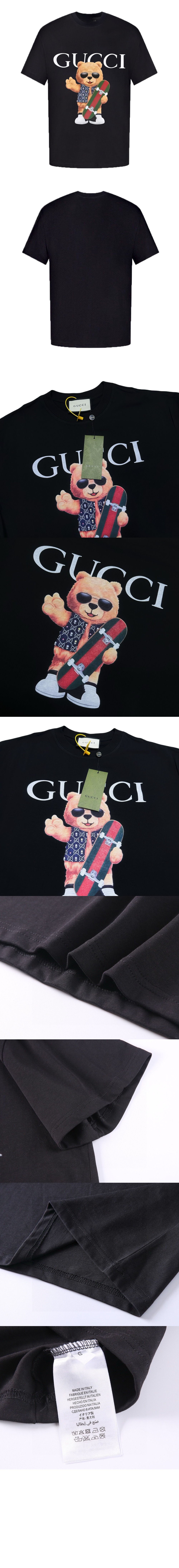 미러급레플리카사이트 | 명품레플리카 전문 쇼핑몰  | 퍼스트원 - 로고 프린트 반팔 > 구찌