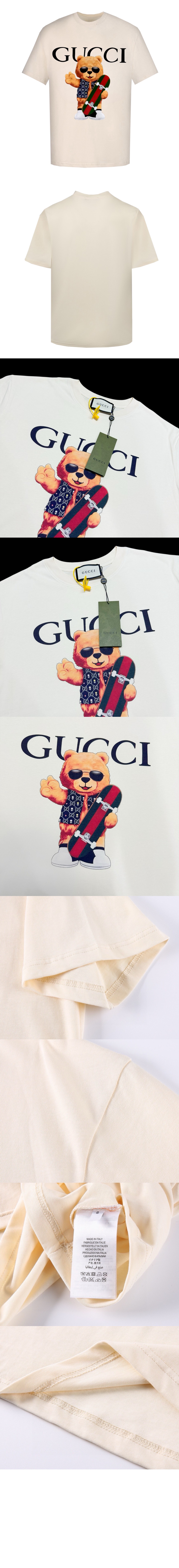 미러급레플리카사이트 | 명품레플리카 전문 쇼핑몰  | 퍼스트원 - 로고 프린트 반팔 > 구찌