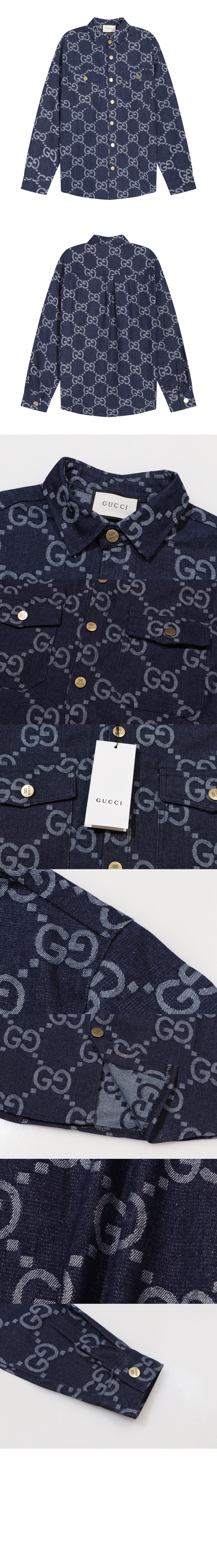 미러급레플리카사이트 | 명품레플리카 전문 쇼핑몰  | 퍼스트원 - 로고 프린트 셔츠 톱 > 구찌