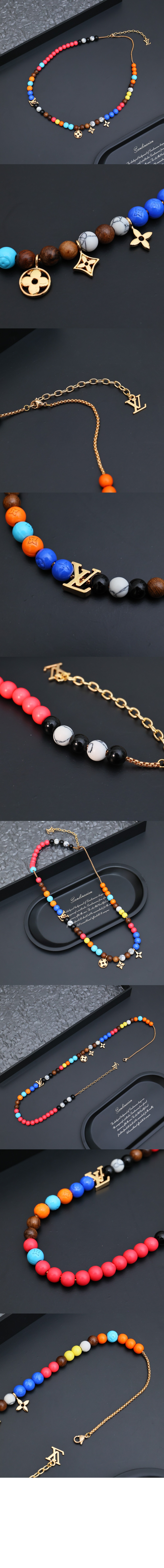 미러급레플리카사이트 | 명품레플리카 전문 쇼핑몰  | 퍼스트원 - 비즈 목걸이 M01891 > 루이비통