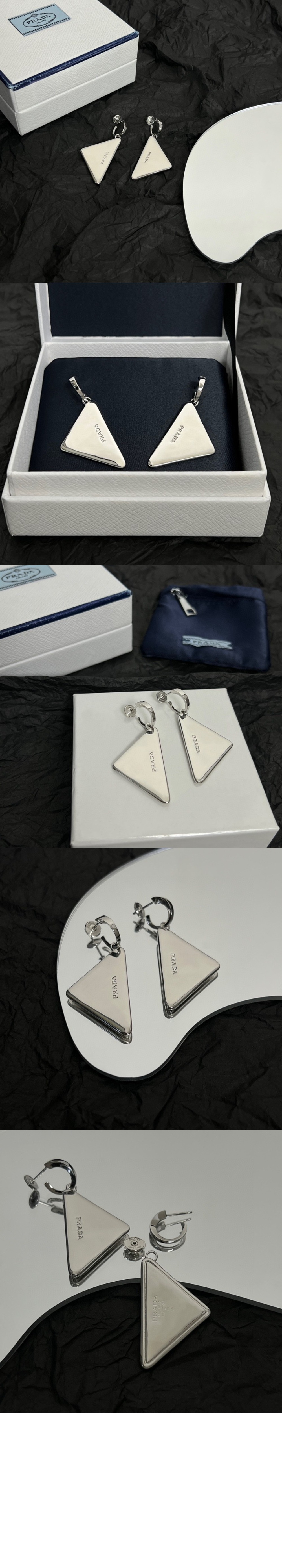 미러급레플리카사이트 | 명품레플리카 전문 쇼핑몰  | 퍼스트원 - 이터널 골드 중형 드롭 귀걸이 1JO938 > 프라다