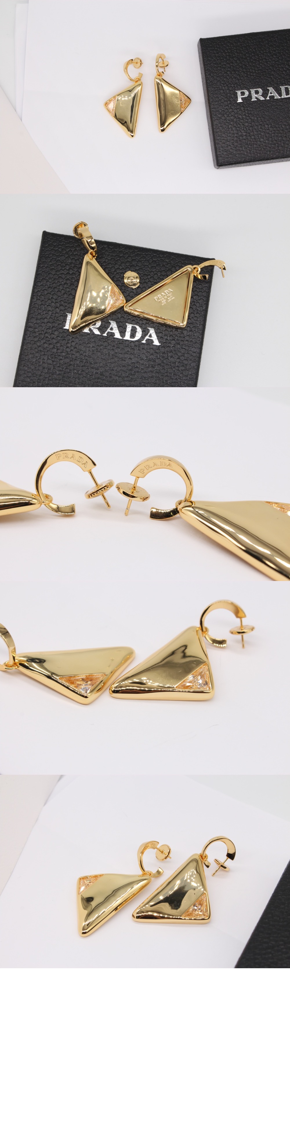 미러급레플리카사이트 | 명품레플리카 전문 쇼핑몰  | 퍼스트원 - 이터널 골드 싱글 펜던트 귀걸이  1JO981 > 프라다