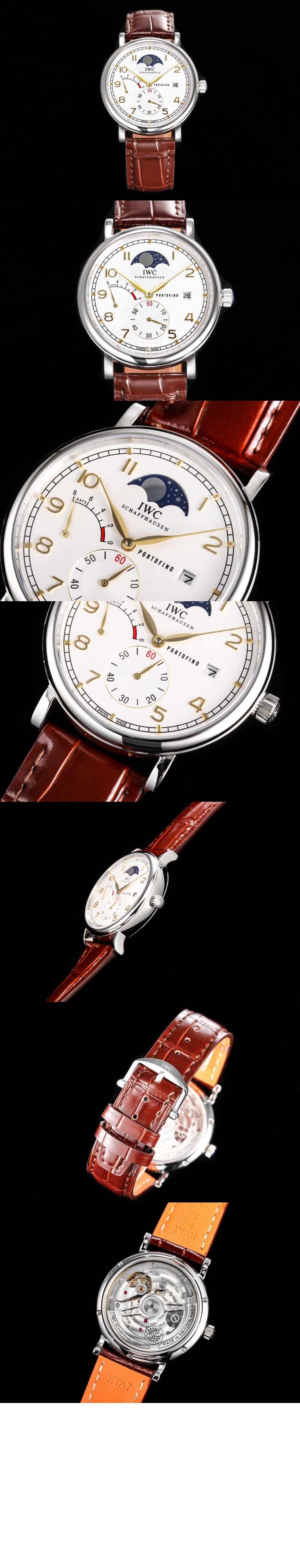 미러급레플리카사이트 | 명품레플리카 전문 쇼핑몰  | 퍼스트원 - 포르토피노 핸드 와인드 문 페이즈 45 IW516401 > 아 IWC