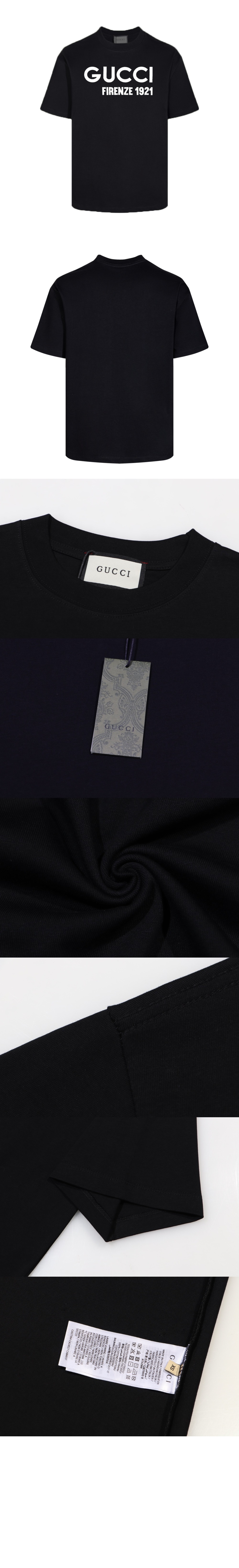 미러급레플리카사이트 | 명품레플리카 전문 쇼핑몰  | 퍼스트원 - 로고 프린트 반팔 > 구찌