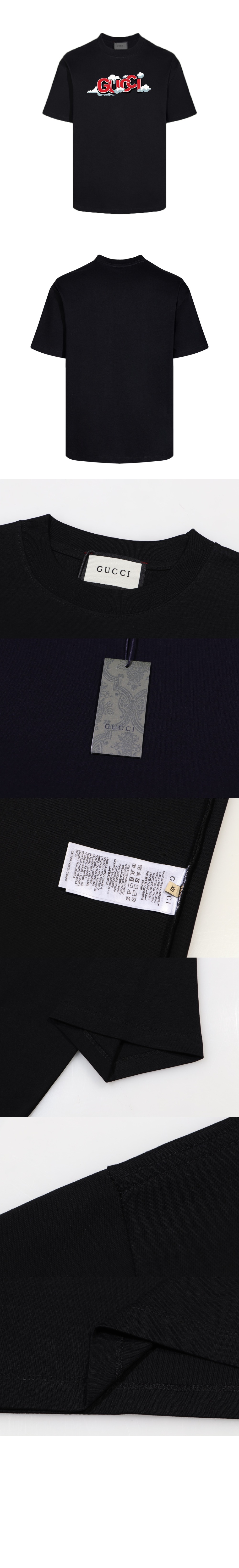 미러급레플리카사이트 | 명품레플리카 전문 쇼핑몰  | 퍼스트원 - 로고 프린트 반팔 > 구찌