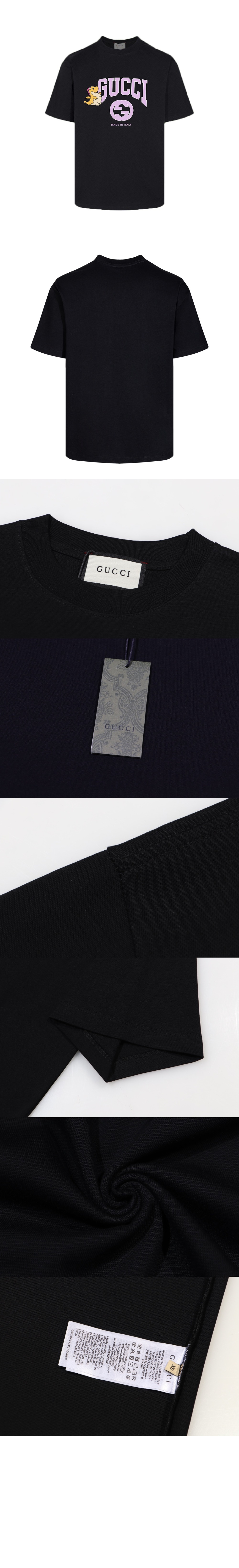 미러급레플리카사이트 | 명품레플리카 전문 쇼핑몰  | 퍼스트원 - 로고 프린트 반팔 > 구찌