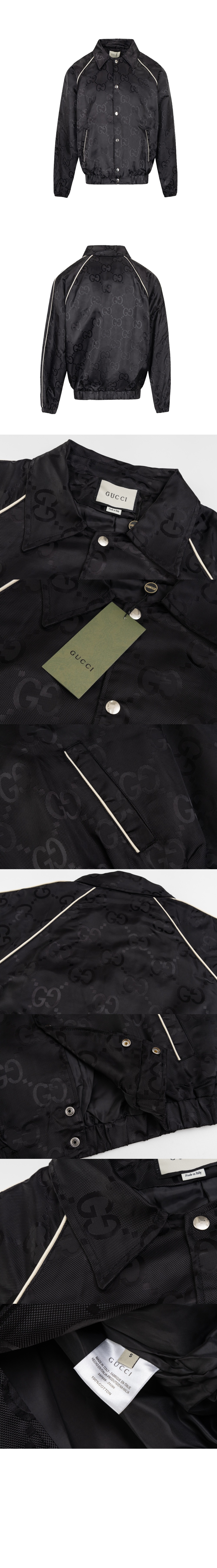미러급레플리카사이트 | 명품레플리카 전문 쇼핑몰  | 퍼스트원 - 로고 프린트 재킷 > 구찌
