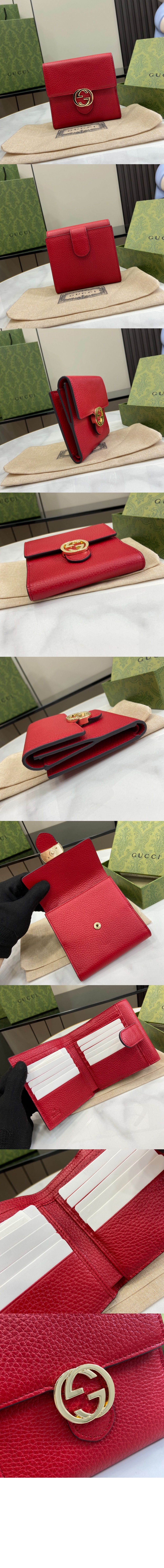 미러급레플리카사이트 | 명품레플리카 전문 쇼핑몰  | 퍼스트원 - 인터로킹 G 지갑 카드 지갑 615525 > 구찌