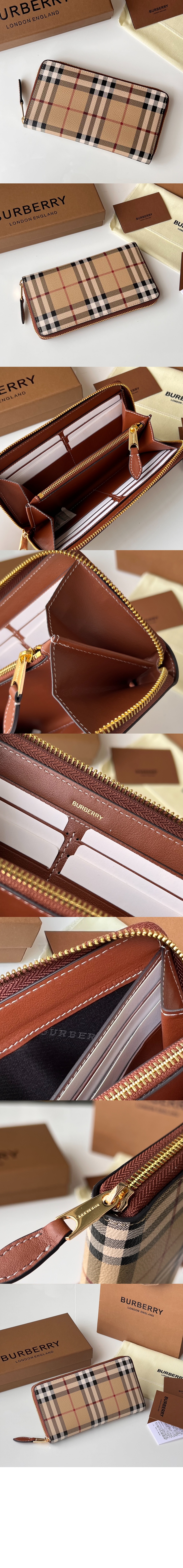 미러급레플리카사이트 | 명품레플리카 전문 쇼핑몰  | 퍼스트원 - 체크 지퍼 지갑 80705981 > 버버리