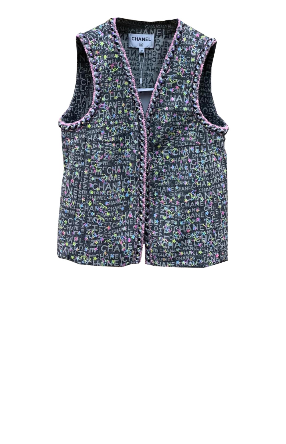 미러급레플리카사이트 | 명품레플리카 전문 쇼핑몰  | 퍼스트원 - 로고 쇼트 코트 > 샤넬