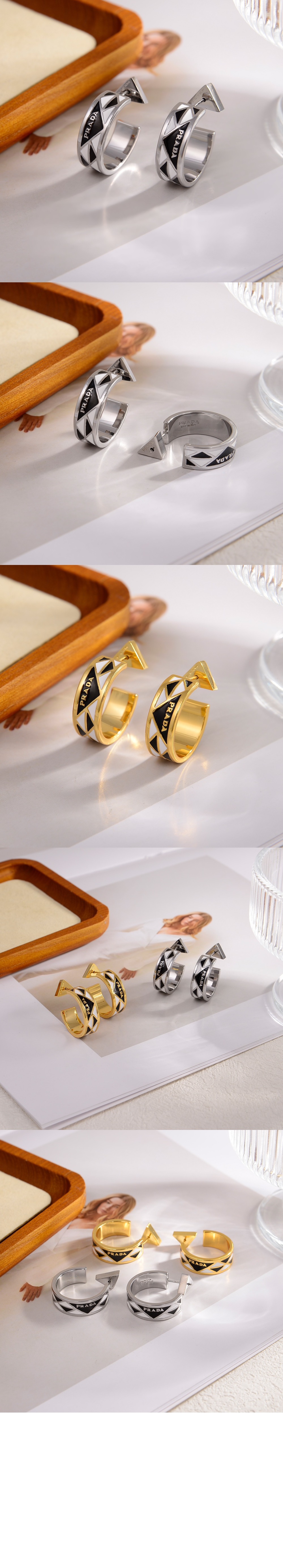 미러급레플리카사이트 | 명품레플리카 전문 쇼핑몰  | 퍼스트원 - 에나멜 메탈 귀걸이 1IO086 > 프라다