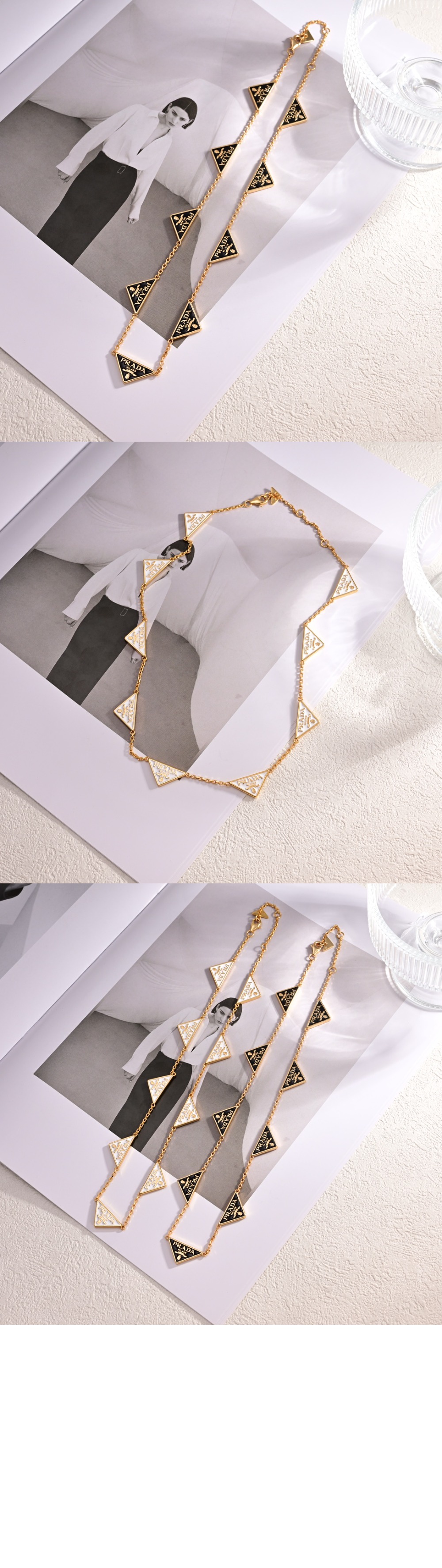 미러급레플리카사이트 | 명품레플리카 전문 쇼핑몰  | 퍼스트원 - 에나멜 메탈 목걸이 1IC081 > 프라다