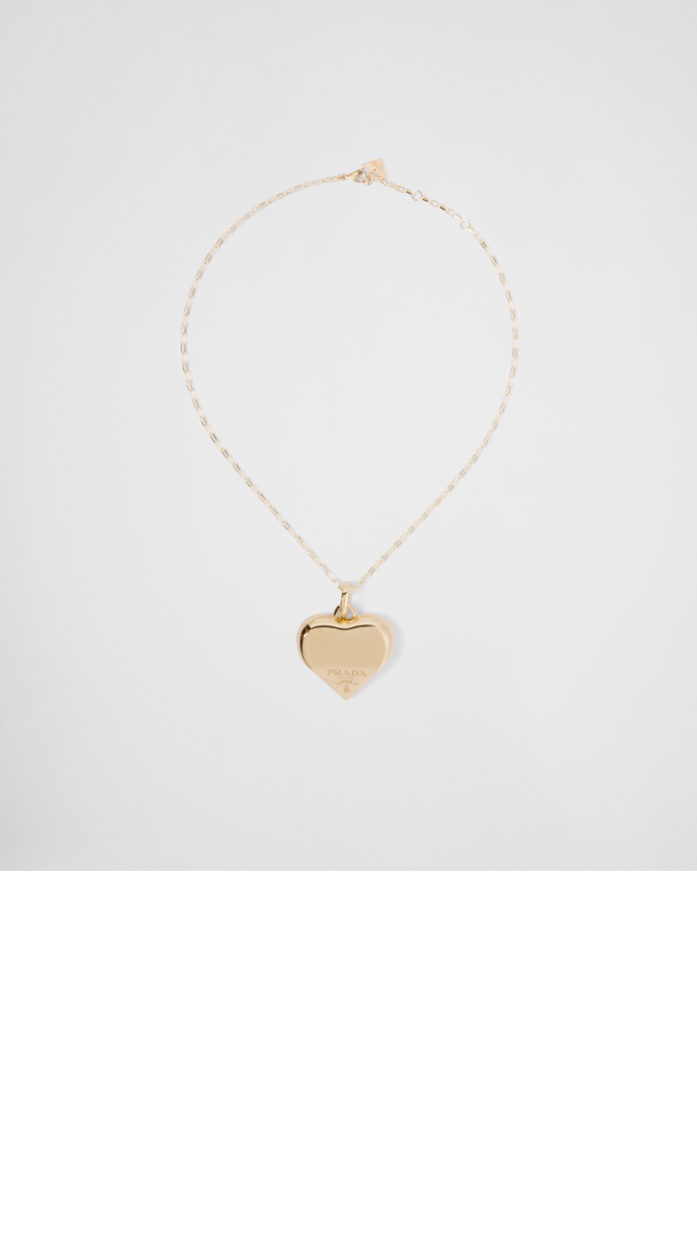 미러급레플리카사이트 | 명품레플리카 전문 쇼핑몰  | 퍼스트원 - 이터널 골드 중형 펜던트 목걸이 1JCA06 > 프라다