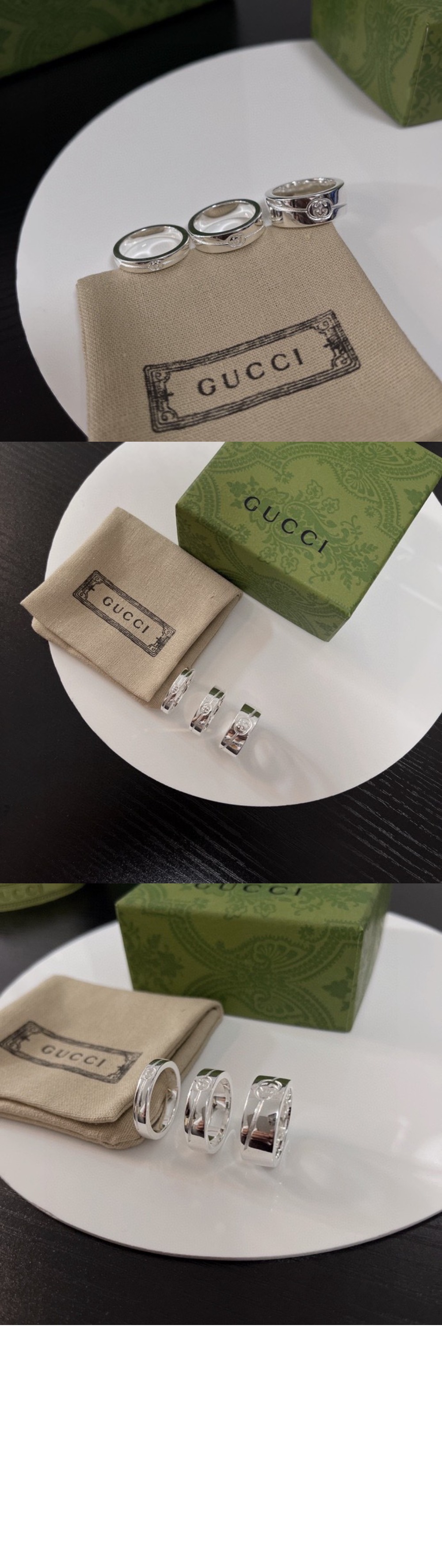 미러급레플리카사이트 | 명품레플리카 전문 쇼핑몰  | 퍼스트원 - 다이애그널 인터로킹 G 씬 반지 774049 > 구찌