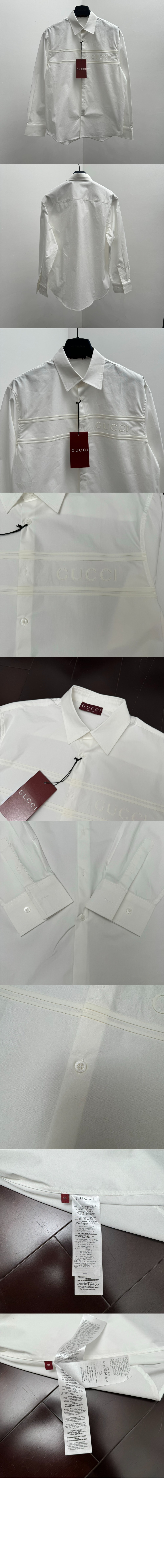 미러급레플리카사이트 | 명품레플리카 전문 쇼핑몰  | 퍼스트원 - 로고 프린트 셔츠 톱 > 구찌