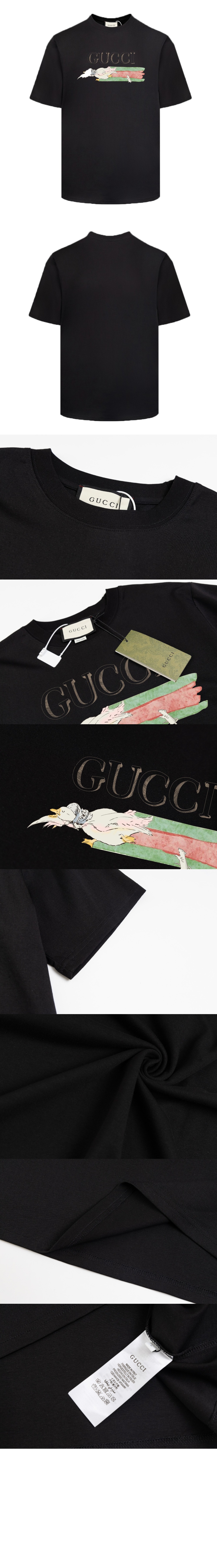 미러급레플리카사이트 | 명품레플리카 전문 쇼핑몰  | 퍼스트원 - 로고 프린트 반팔 > 구찌