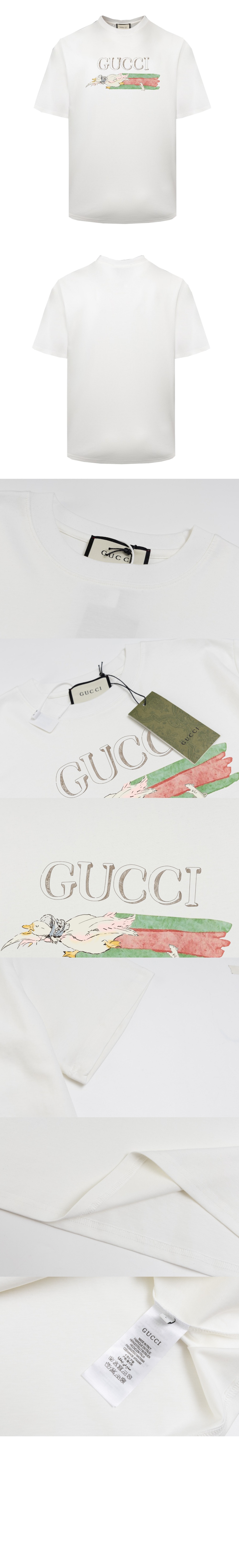 미러급레플리카사이트 | 명품레플리카 전문 쇼핑몰  | 퍼스트원 - 로고 프린트 반팔 > 구찌