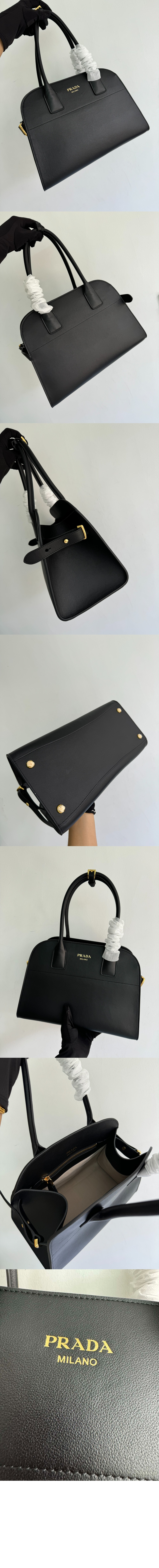 미러급레플리카사이트 | 명품레플리카 전문 쇼핑몰  | 퍼스트원 - 미디엄 가죽 토트백 1BG538 > 프라다