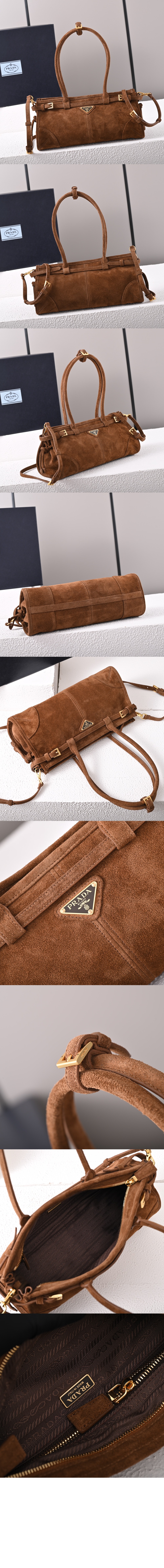 미러급레플리카사이트 | 명품레플리카 전문 쇼핑몰  | 퍼스트원 - 미디엄 스웨이드 핸드백 1BA426 > 프라다