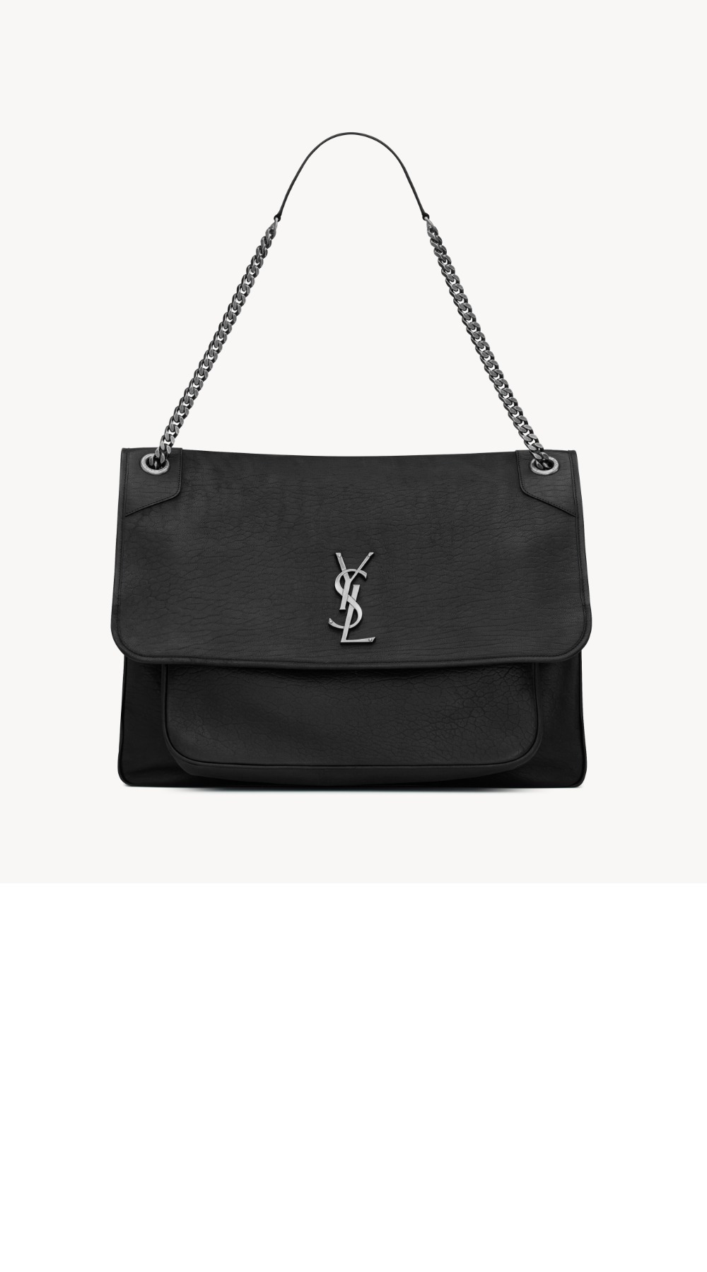 미러급레플리카사이트 | 명품레플리카 전문 쇼핑몰  | 퍼스트원 - 그레인 램스킨 소재의 NIKI 라지백 755857 > 생로랑