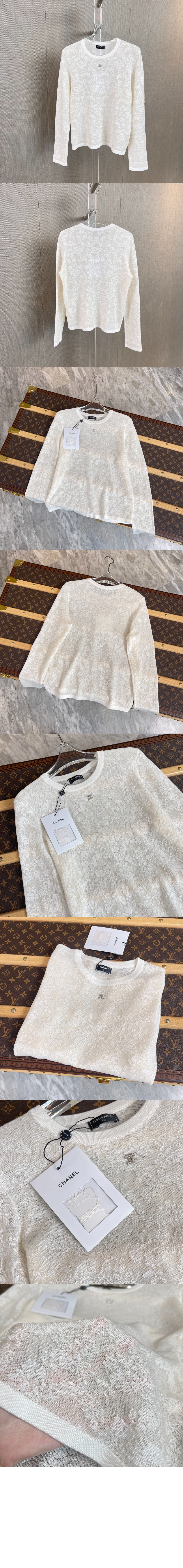 미러급레플리카사이트 | 명품레플리카 전문 쇼핑몰  | 퍼스트원 - 로고 니트 상의 > 샤넬