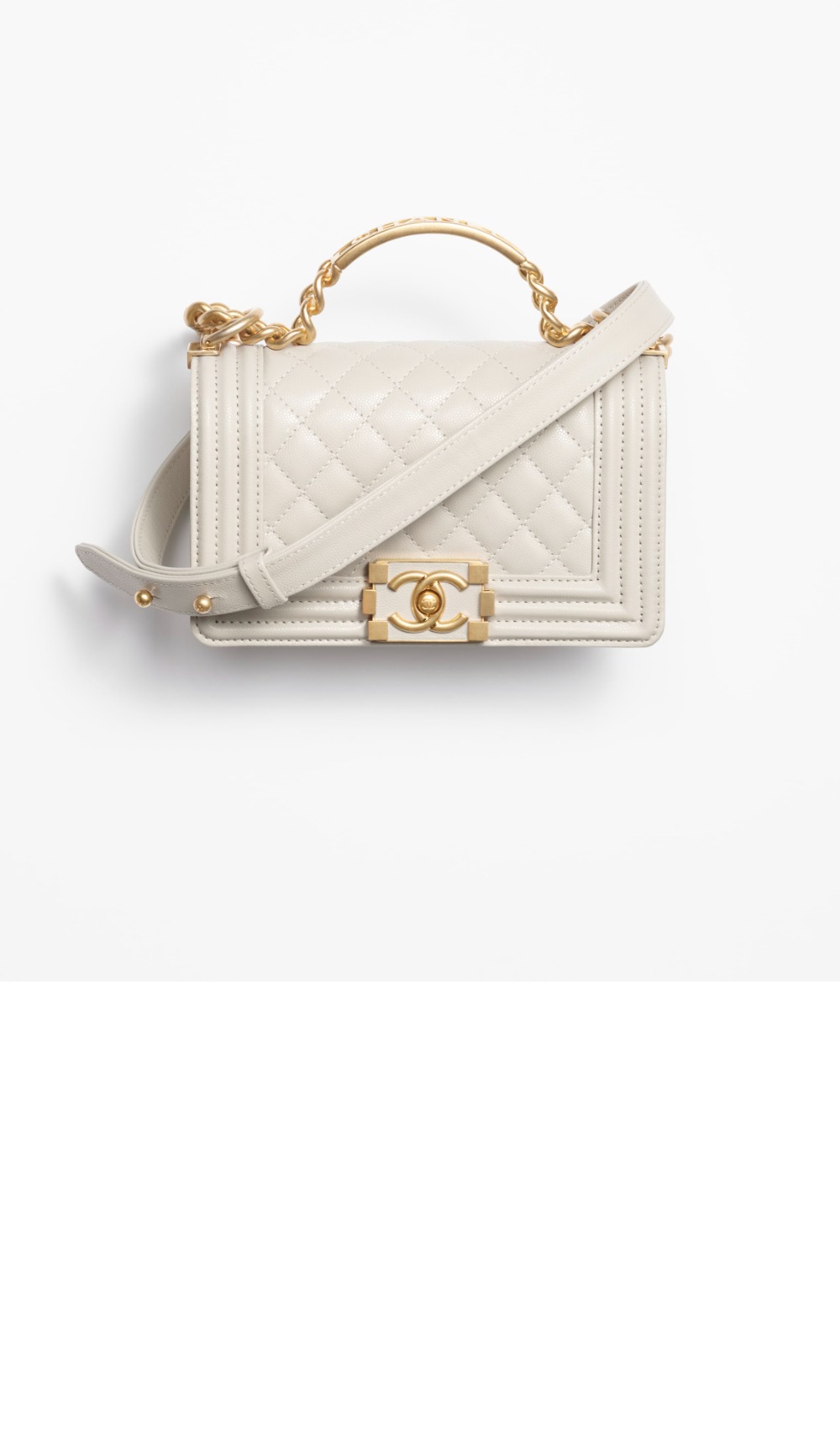 미러급레플리카사이트 | 명품레플리카 전문 쇼핑몰  | 퍼스트원 - 핸들 장식의 보이 샤넬 플랩백 A94805 > 샤넬