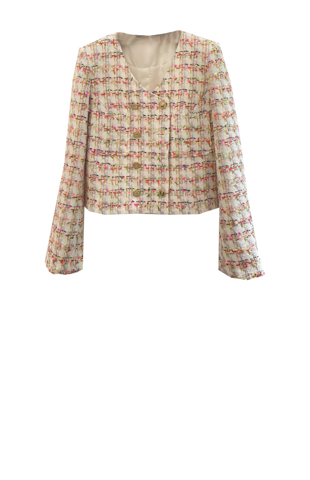 미러급레플리카사이트 | 명품레플리카 전문 쇼핑몰  | 퍼스트원 - 로고 쇼트 코트 > 샤넬