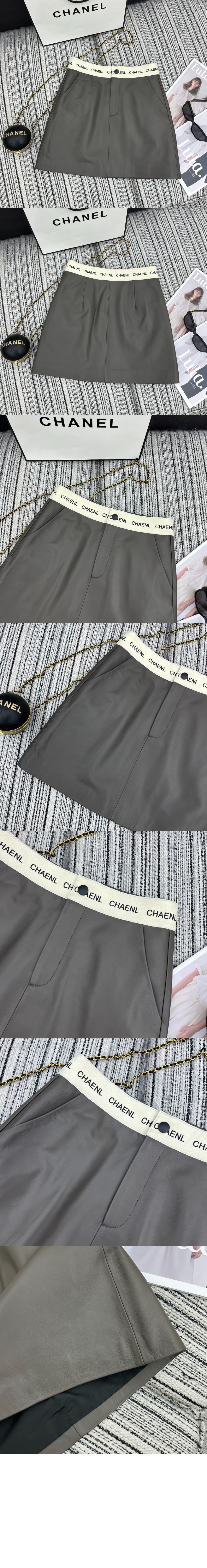 미러급레플리카사이트 | 명품레플리카 전문 쇼핑몰  | 퍼스트원 - 로고 하프 스커트 > 샤넬