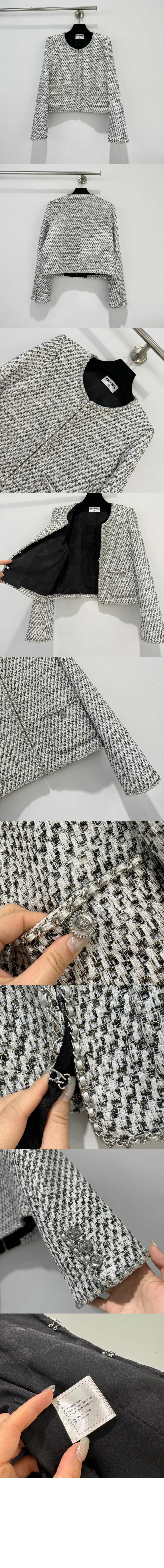 미러급레플리카사이트 | 명품레플리카 전문 쇼핑몰  | 퍼스트원 - 로고 쇼트 코트 > 샤넬