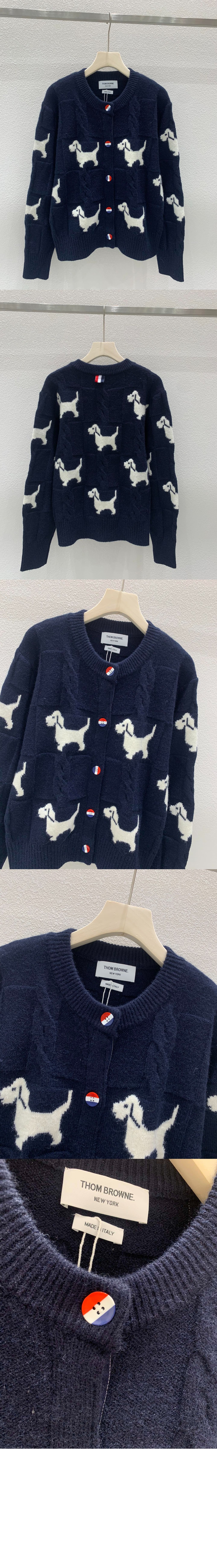 미러급레플리카사이트 | 명품레플리카 전문 쇼핑몰  | 퍼스트원 - 로고 니트 코트 > 톰브라운