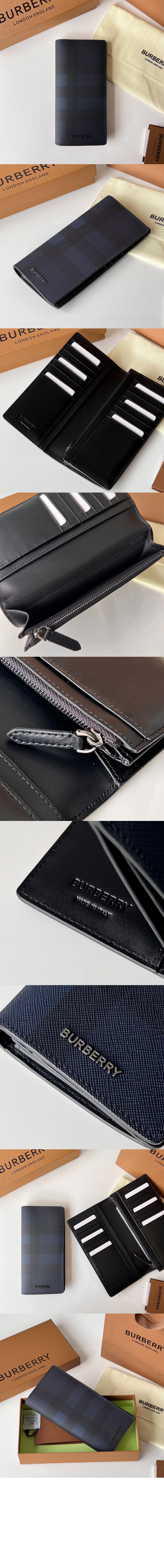 미러급레플리카사이트 | 명품레플리카 전문 쇼핑몰  | 퍼스트원 - 체크 레더 장지갑 80547851 > 버버리