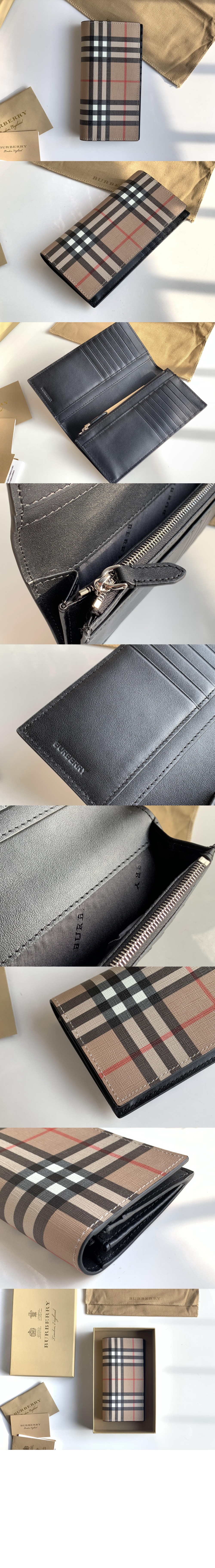 미러급레플리카사이트 | 명품레플리카 전문 쇼핑몰  | 퍼스트원 - 빈티지 체크 E-캔버스 장지갑 80166131 > 버버리