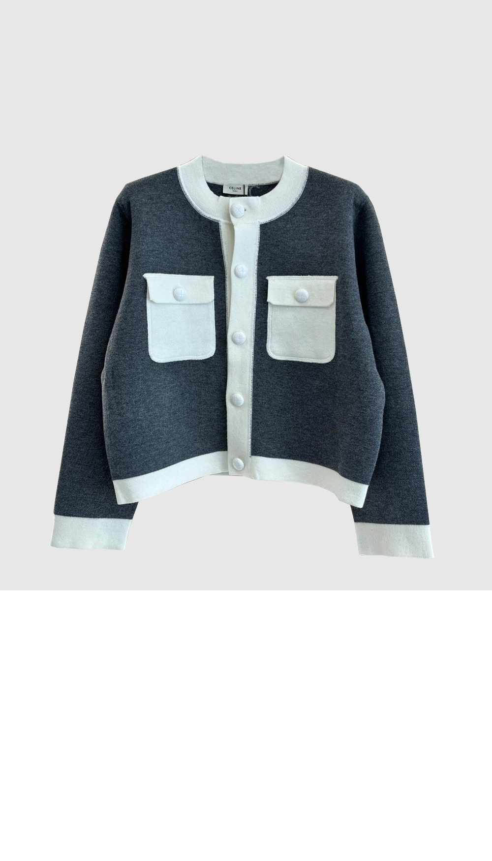 미러급레플리카사이트 | 명품레플리카 전문 쇼핑몰  | 퍼스트원 - 로고 쇼트 코트 > 셀린느