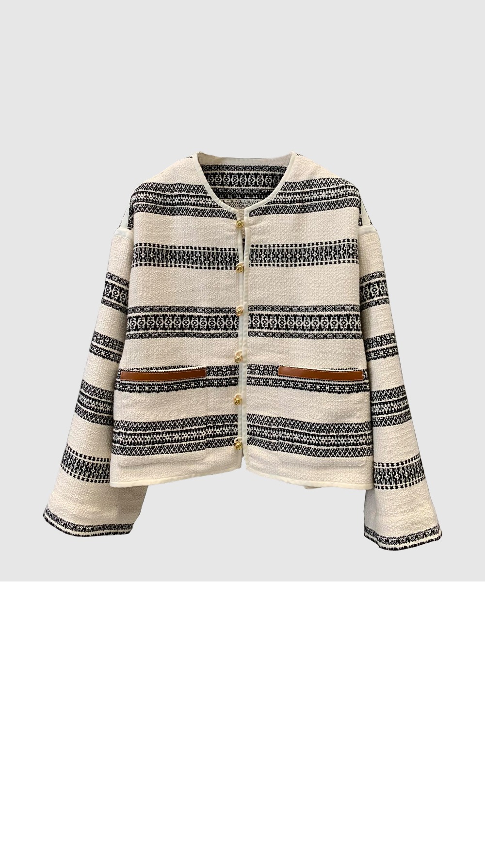 미러급레플리카사이트 | 명품레플리카 전문 쇼핑몰  | 퍼스트원 - 바하 가디건 스트라이프 트위드 > 셀린느