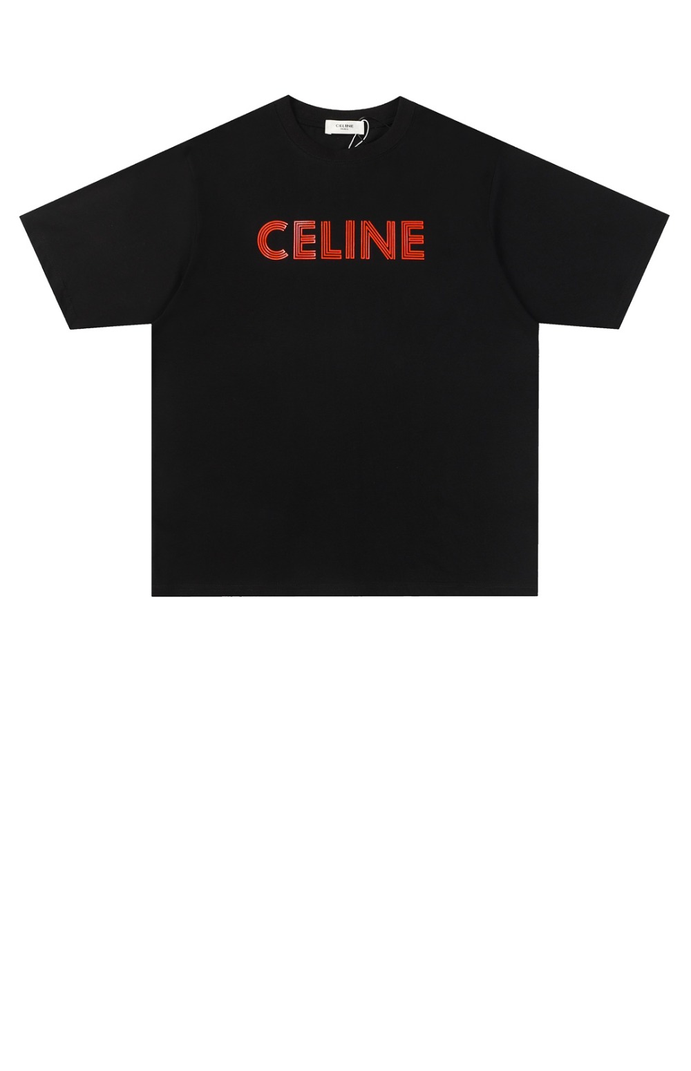 미러급레플리카사이트 | 명품레플리카 전문 쇼핑몰  | 퍼스트원 - 로고 코튼 반팔 티셔츠 > 셀린느