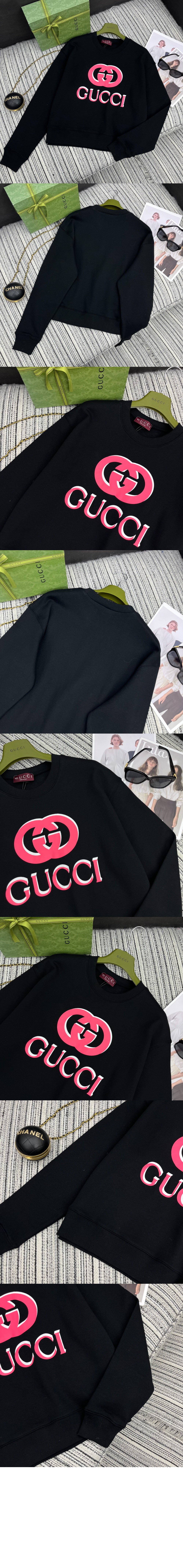 미러급레플리카사이트 | 명품레플리카 전문 쇼핑몰  | 퍼스트원 - 코튼 저지 프린트 스웨트셔츠 > 구찌